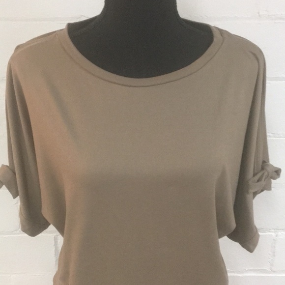 Nordstrom Halogen Cold-Shoulder Tee - Petite - Picture 2 of 6